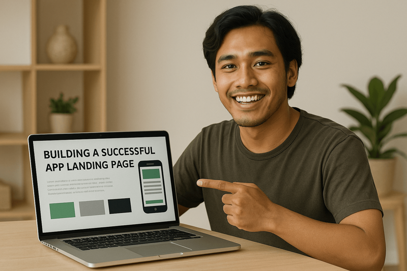 JAGO BIKIN LANDINGPAGE DALAM 5 MENIT
