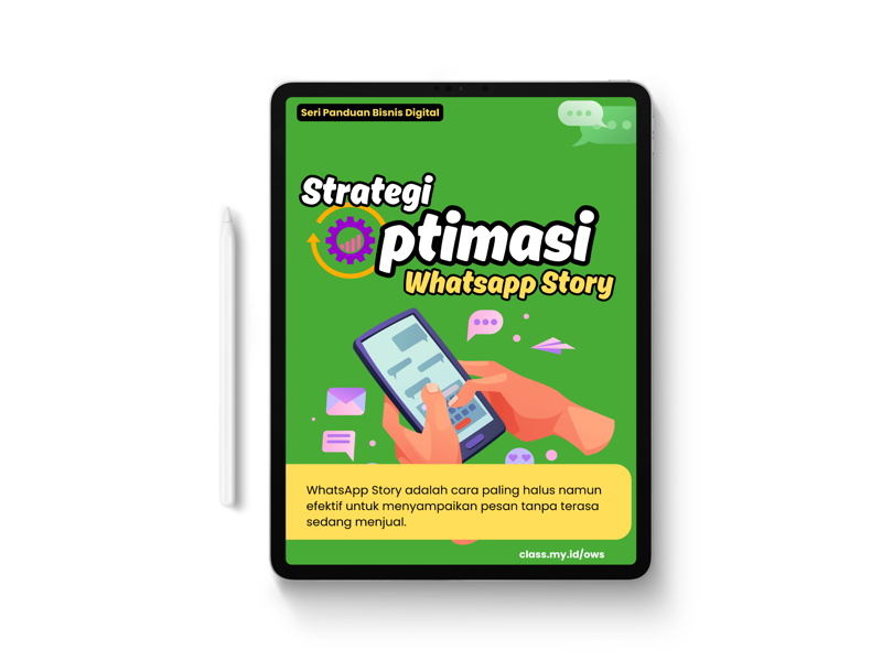 STRATEGI OPTIMASI WHATSAPP STORY